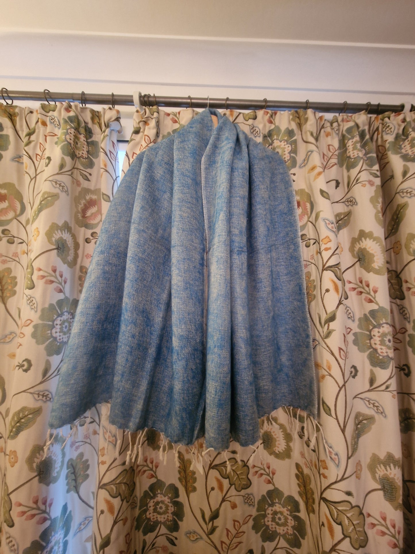 Nepali Yak Shawl - Sea Green | Ethically Handloomed