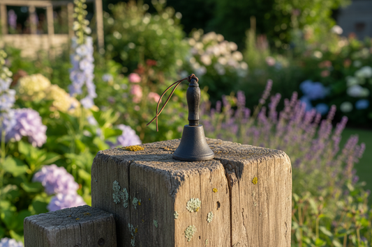 Rustic Cast Iron Dinner Bell