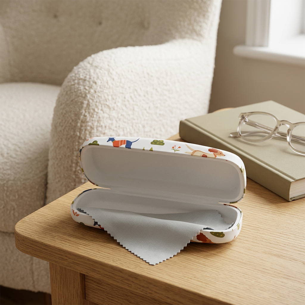 Park Dogs Design Glasses Case