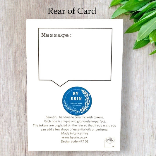 Well Done Ceramic Pocket Token Pocket Hug and Card