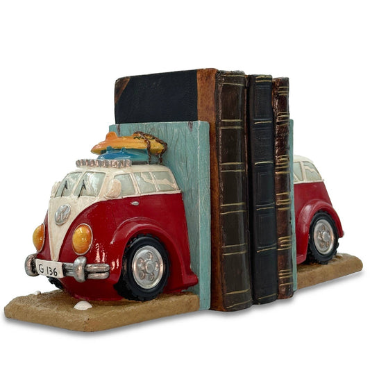 'Surfs Up' Campervan Bookends