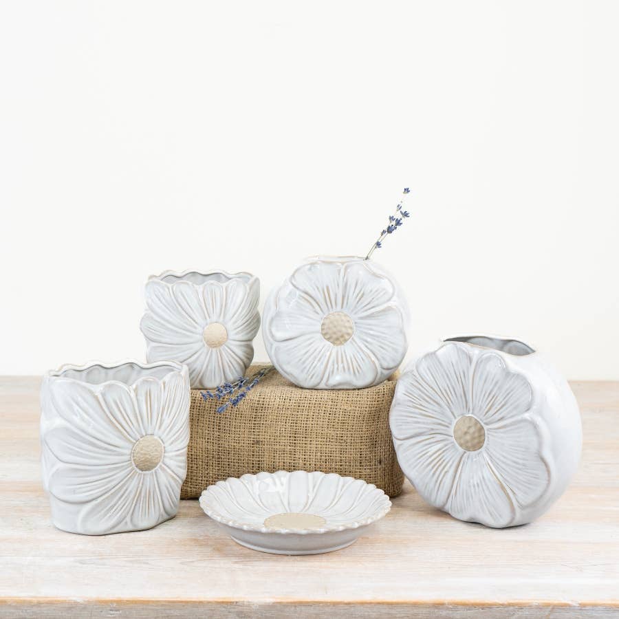 Flower Daisy Vase, 17cm - Stunner!