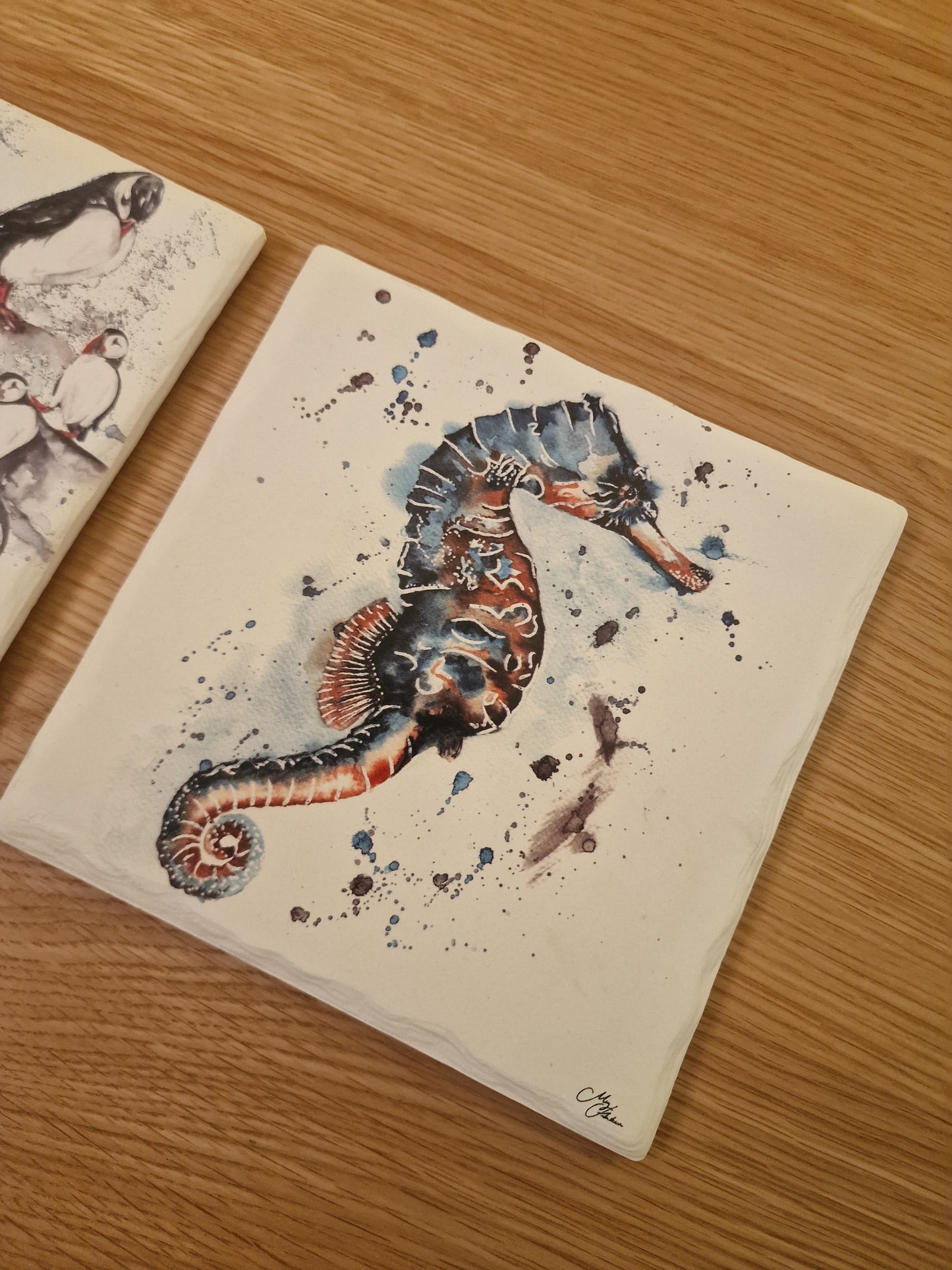 Meg Hawkins Seahorse Trivet Pot Rest, 16x16cm - A classic