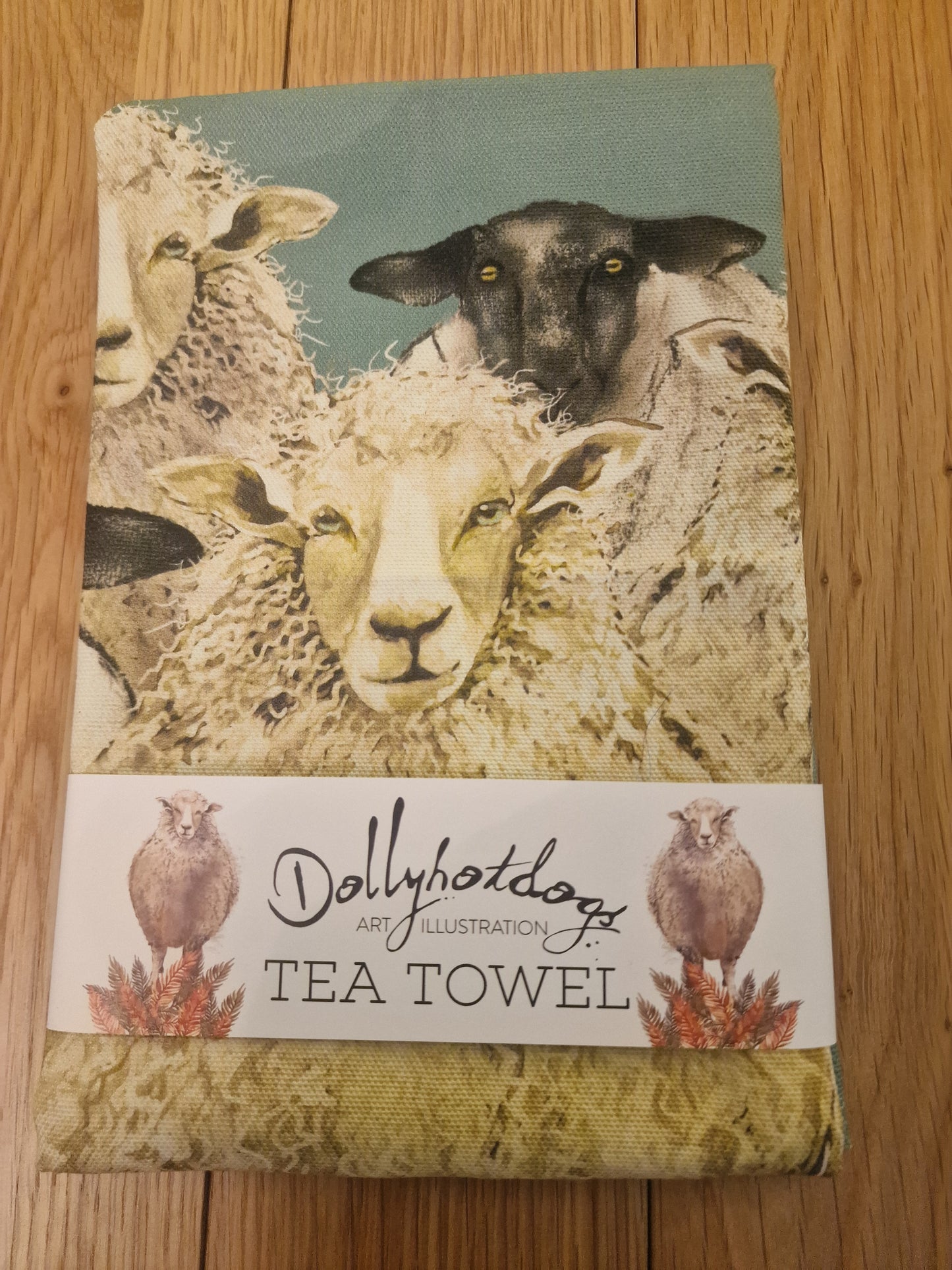 Sheep Tea Towel | Dolly Hot Dogs