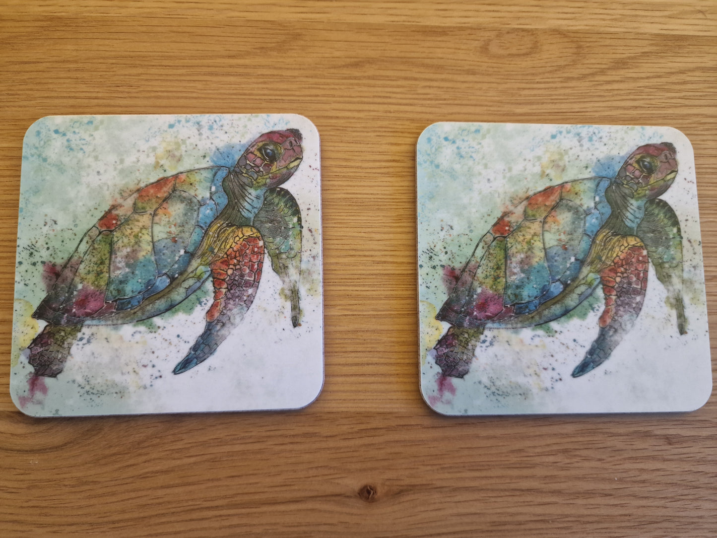 Turtle Coasters | Set of 2 | Dolly Hot Dogs