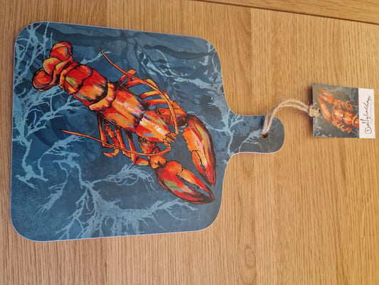 Small Red Lobster Chopping Board