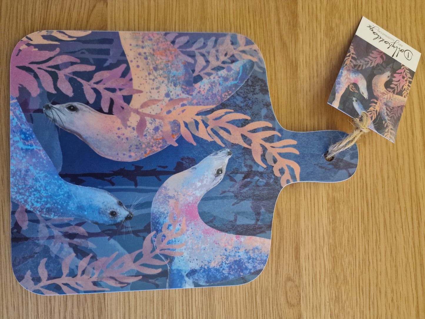 Seal Chopping Board | Dolly Hot Dogs