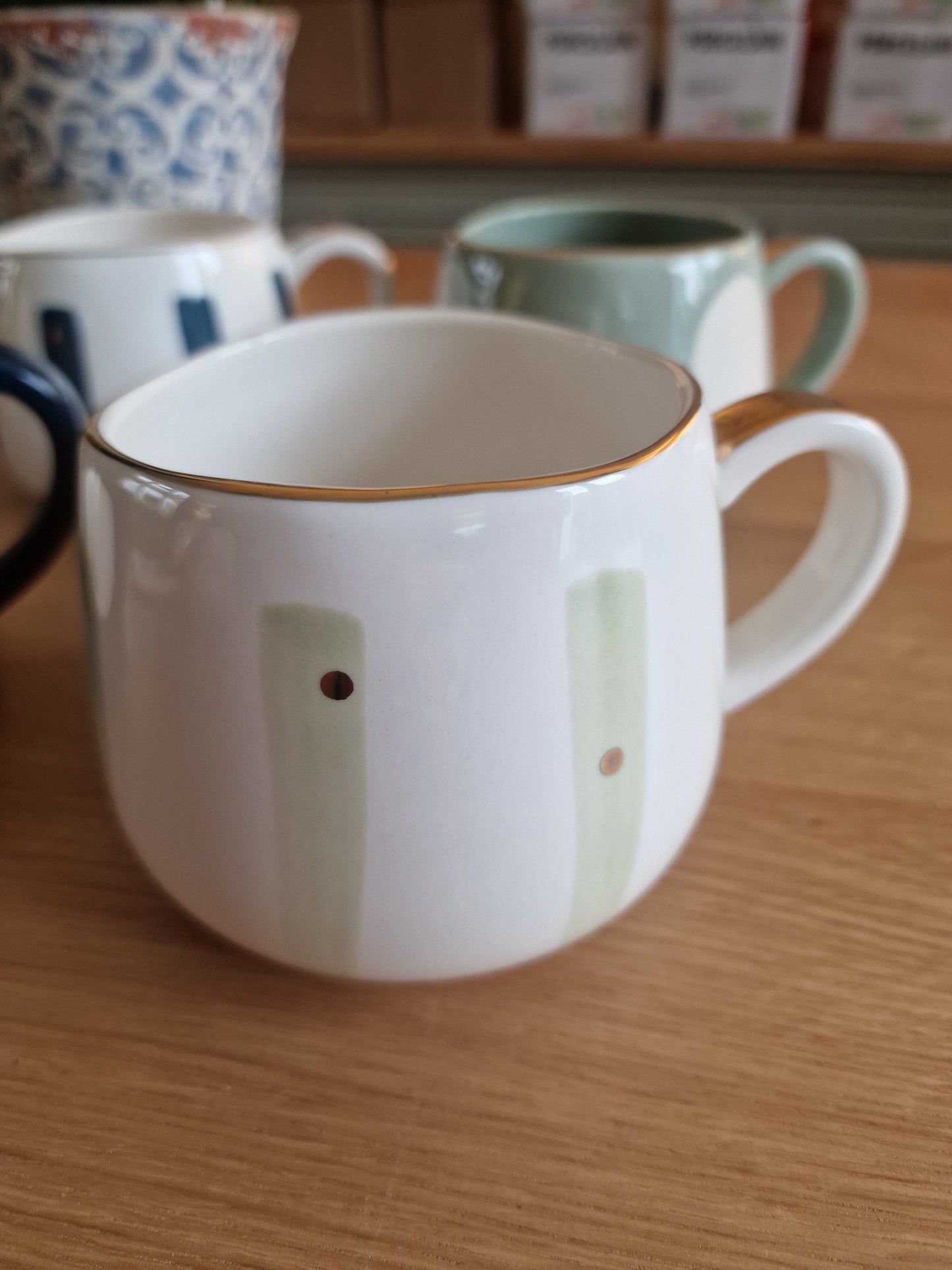 Nordic Ceramic Mug 370ml | Scandinavian Design Coffee Mug