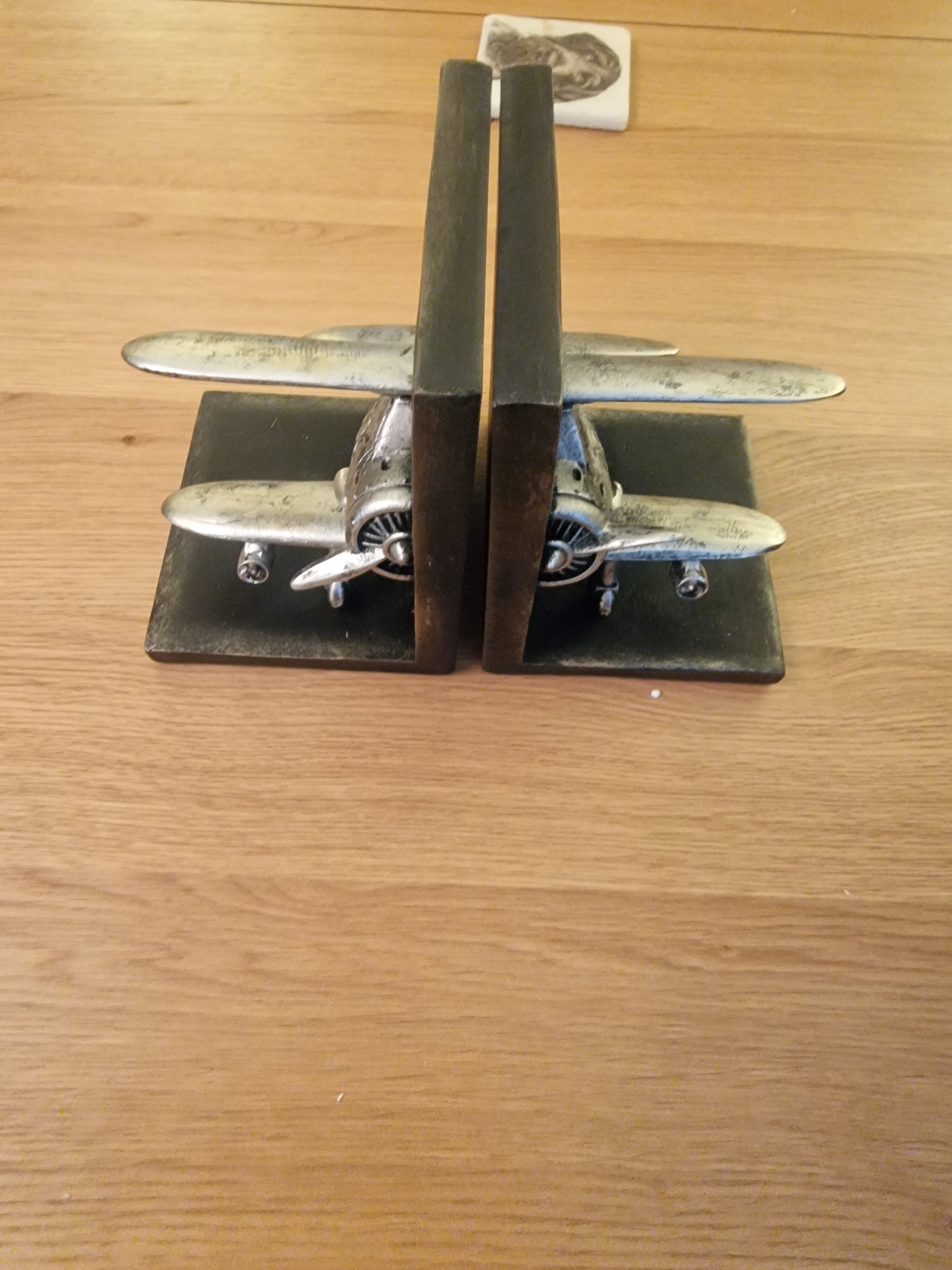 Biplane Bookends