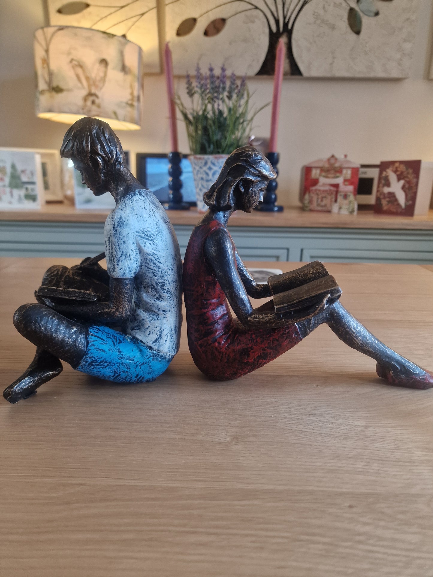 Bookends - Young Couple H 19cm