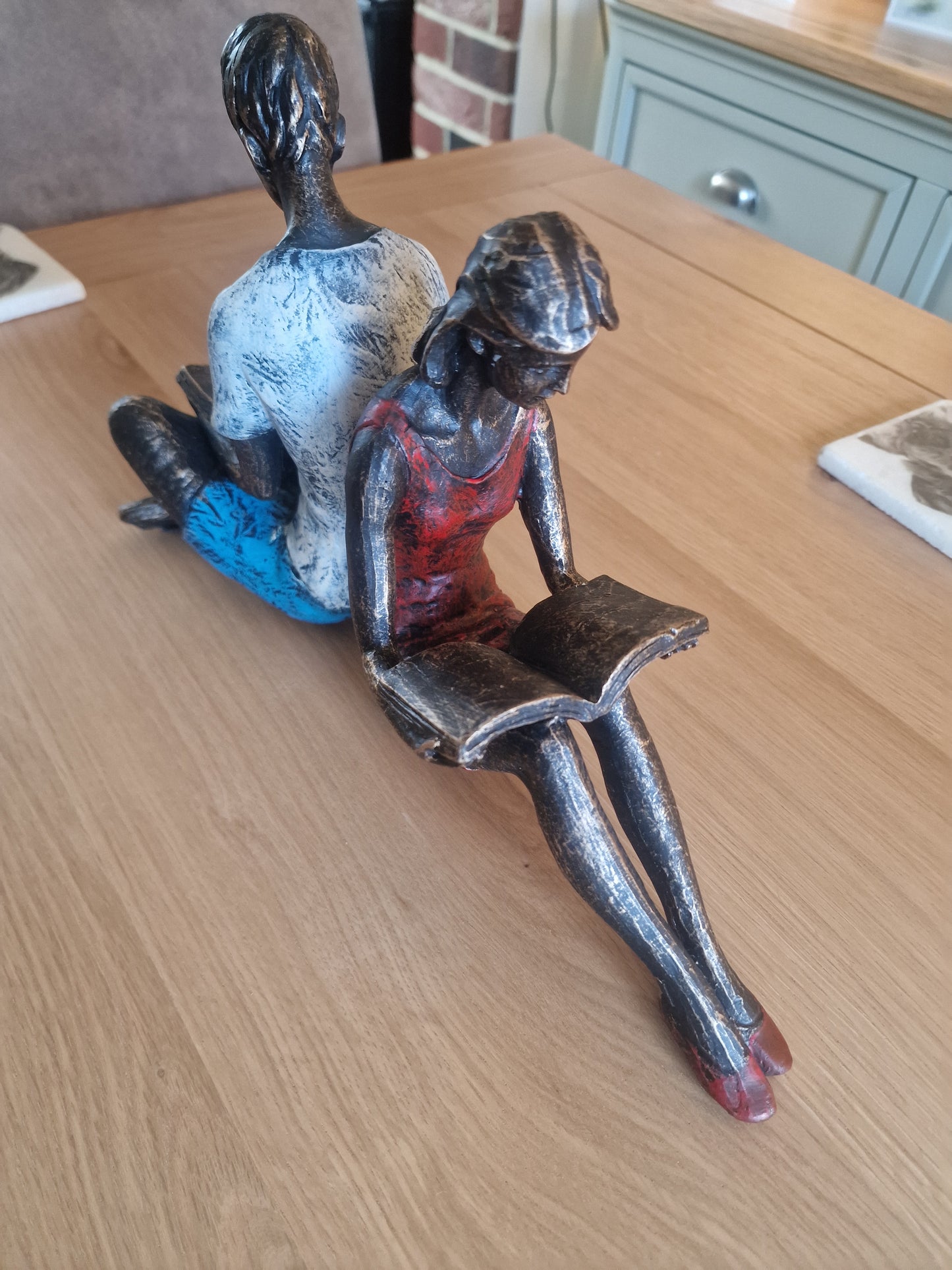 Bookends - Young Couple H 19cm