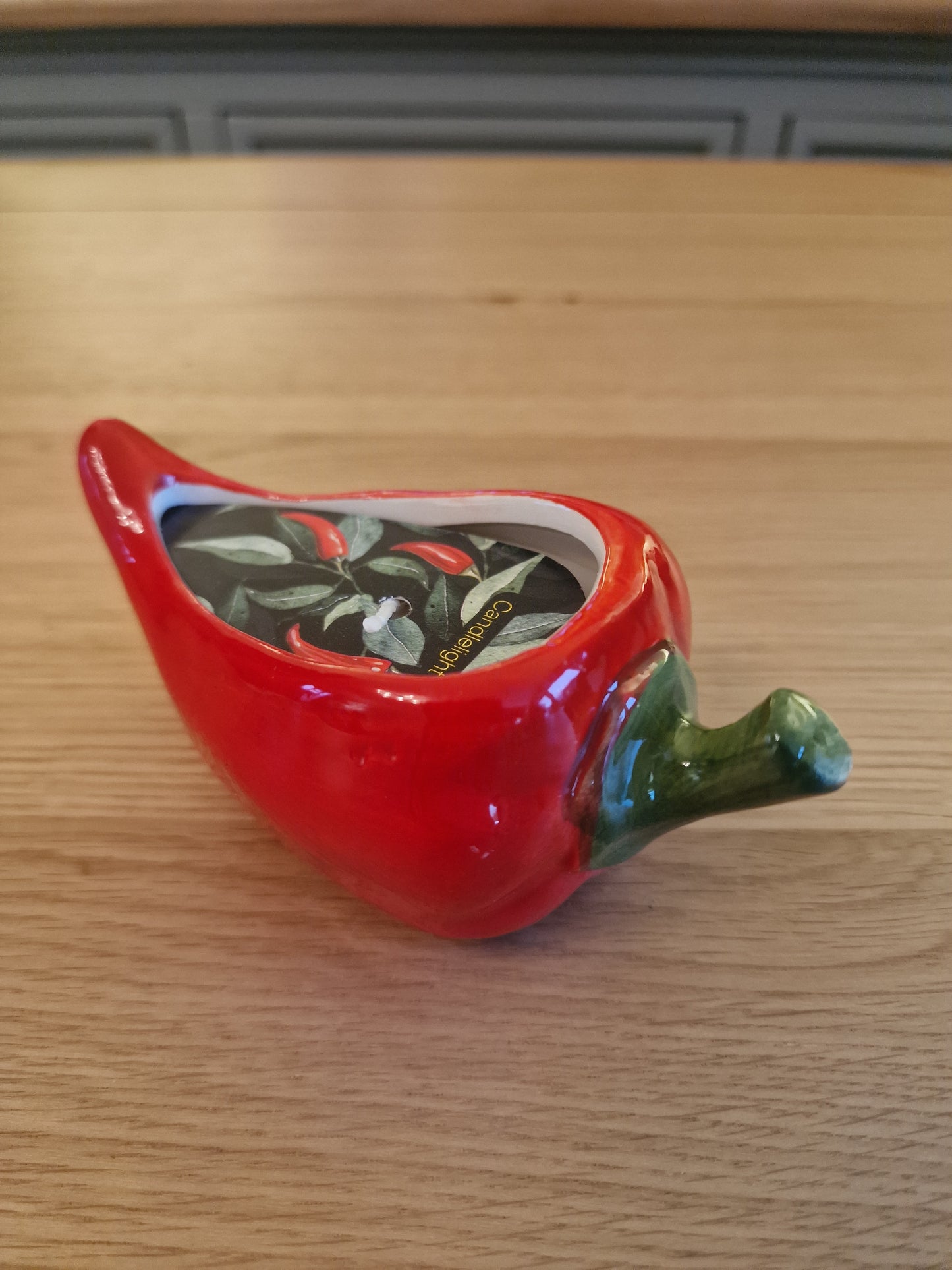 Chilli Shaped Candle Pot
