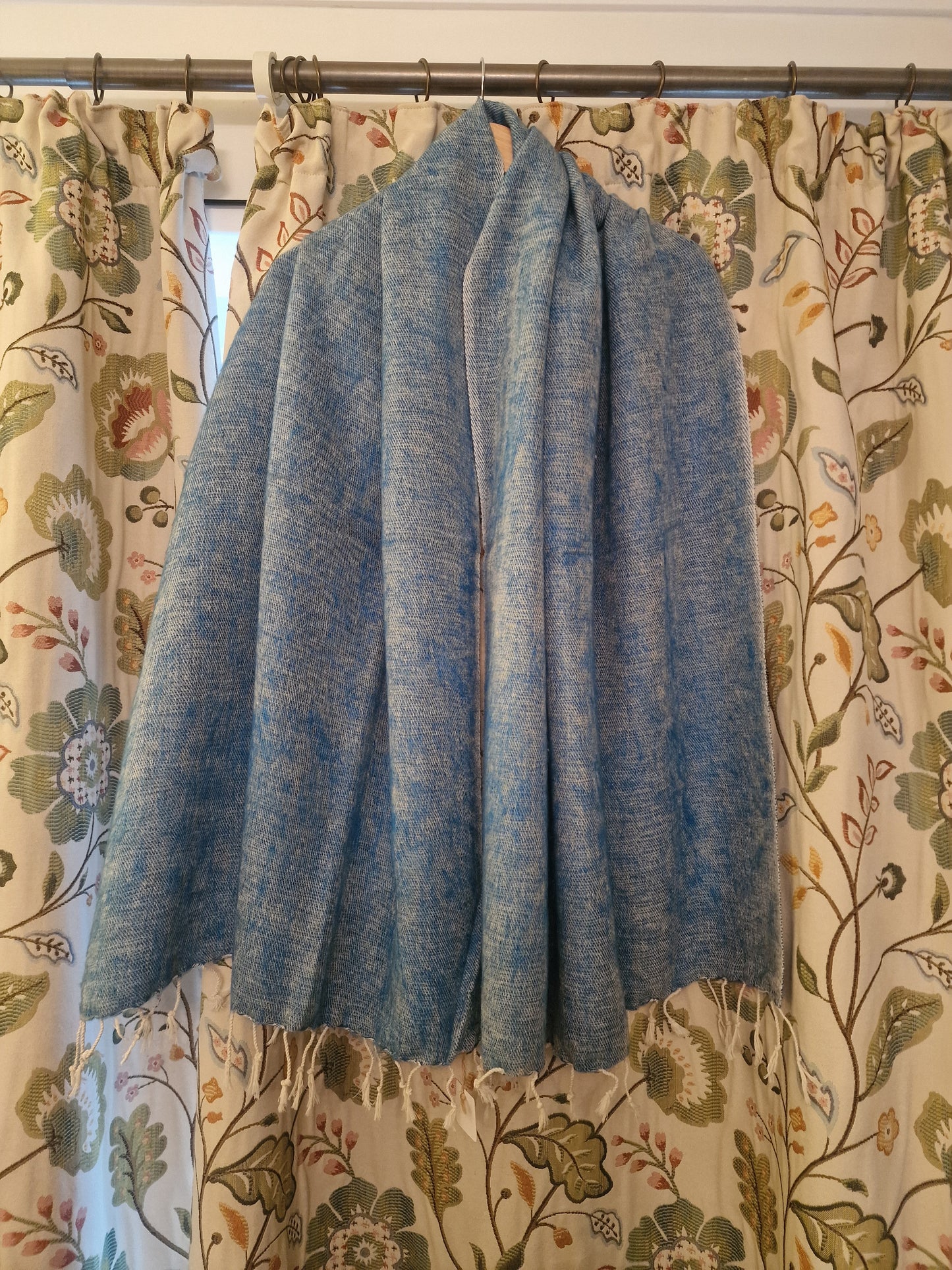 Nepali Yak Shawl - Sea Green | Ethically Handloomed