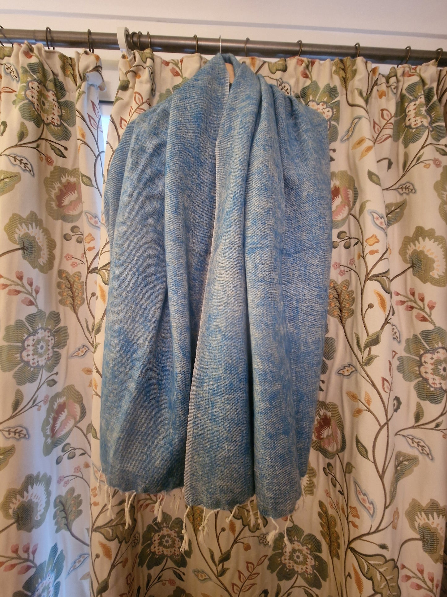 Nepali Yak Shawl - Sea Green | Ethically Handloomed