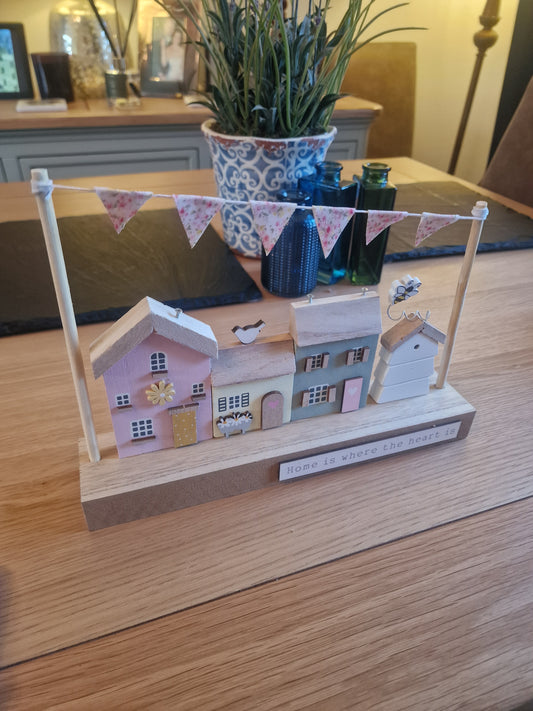 Triple House Home Sweet Home Deco, W26cm