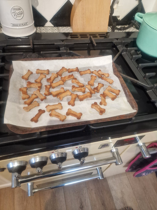 Make-Your-Own Dog Treats: Cinnamon Apple & Peanut Flavour