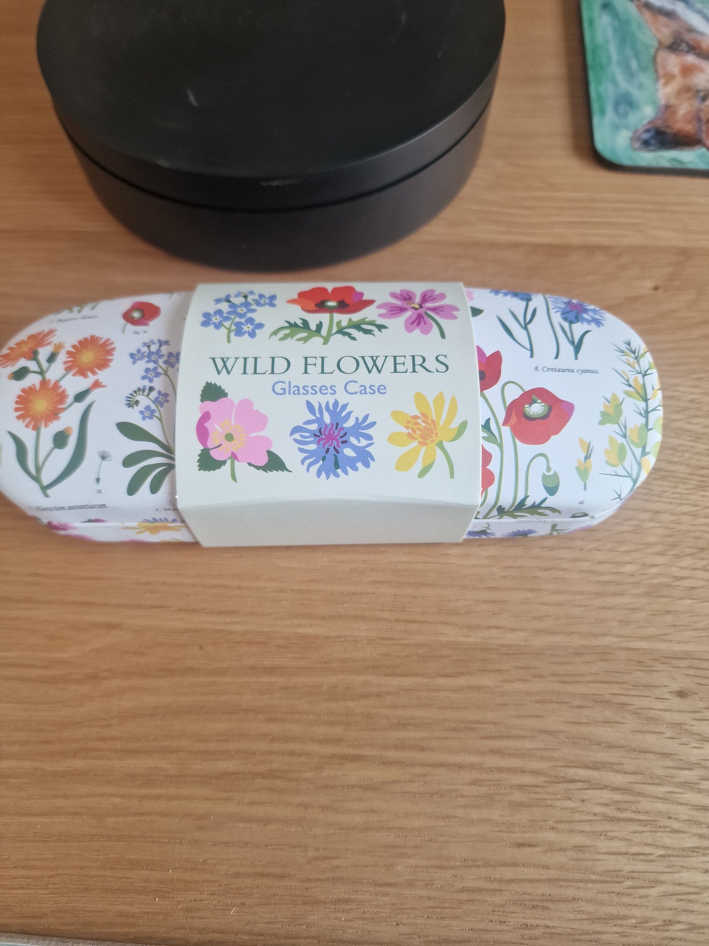 Botanical Wildflower Glasses Case