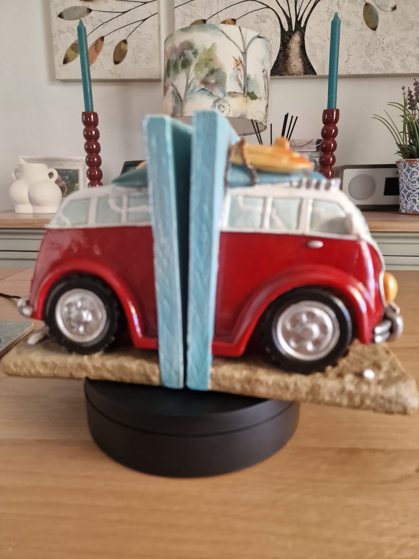 'Surfs Up' Campervan Bookends
