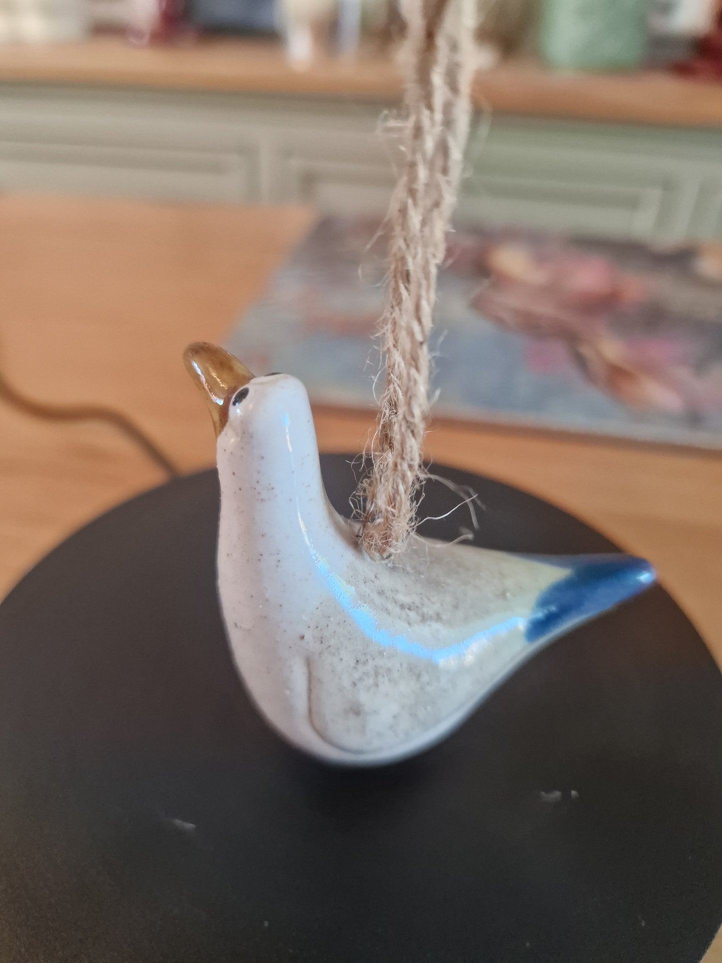 Hanging Seagull Deco, 7cm | Set of Two