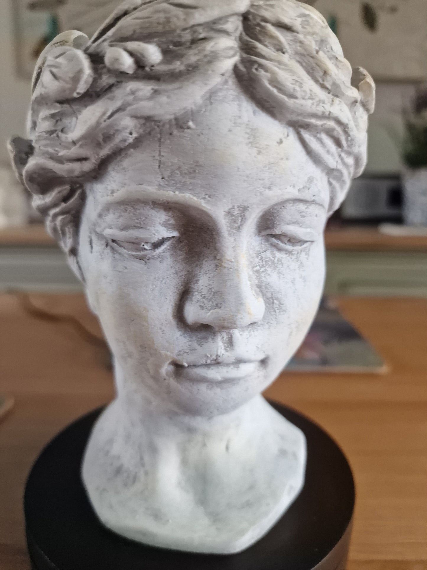 Cherub Head Planter Cement - Choose Your Size: Small 16cm or Large 25cm