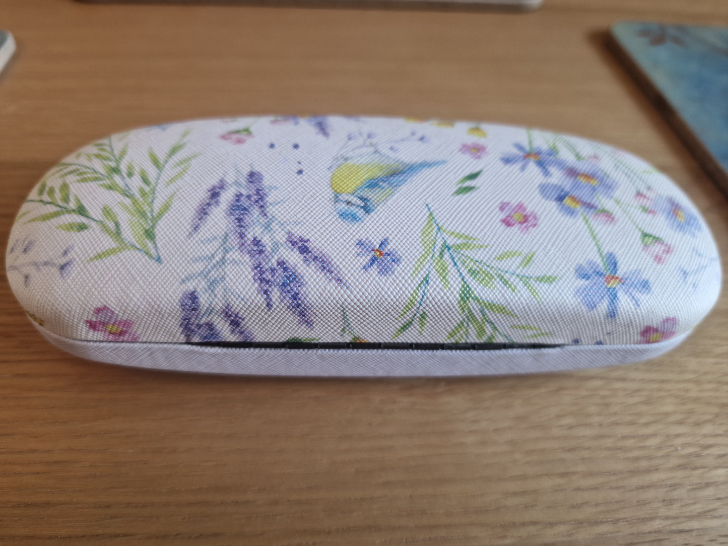 British Birds & Wildflowers Hard Shell Glasses Case - Choose Your Design