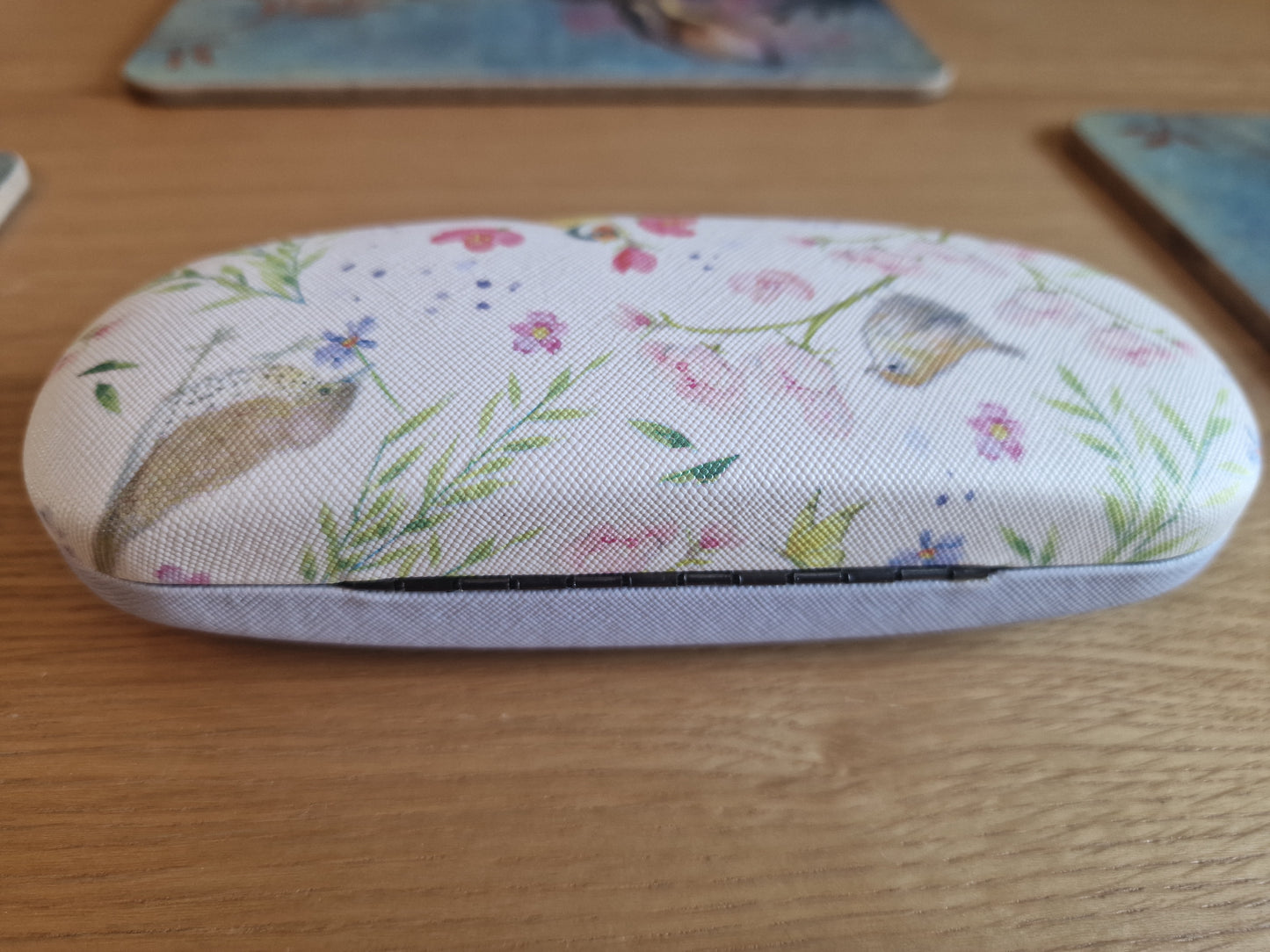 British Birds & Wildflowers Hard Shell Glasses Case - Choose Your Design