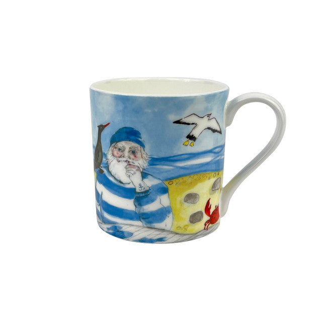 Seafarer Illustrated 375ml Bone China Mug with Gift Box