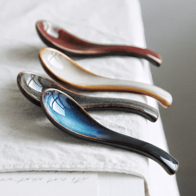 Japanese Ceramic Spoon