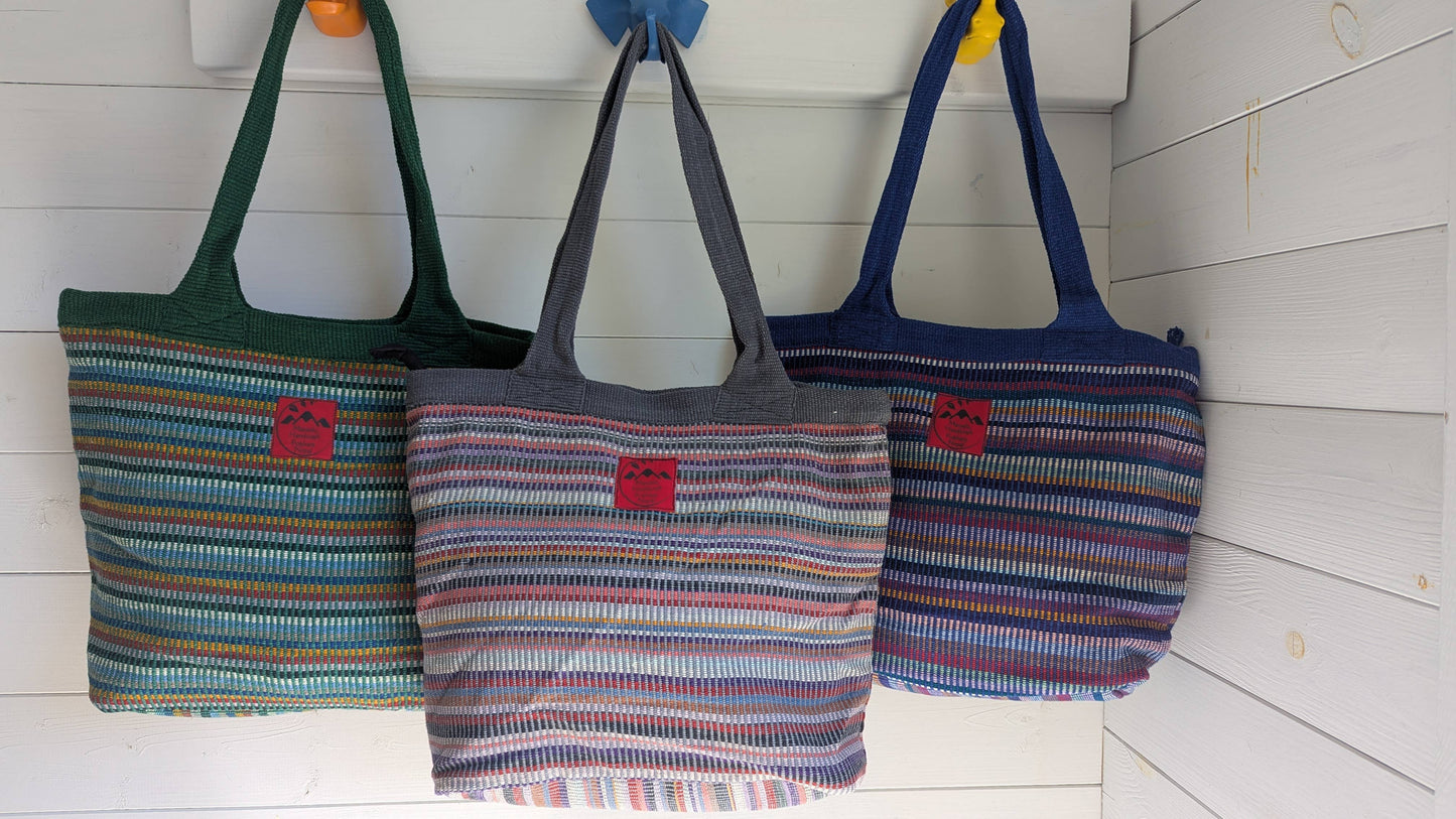 Handwoven Cotton Shoulder Bag – Ethically Made in Nepal