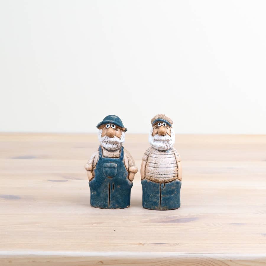 Speckled Blue Sailor Ornament 12.8cm