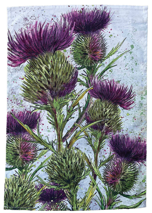 Thistle Tea Towel
