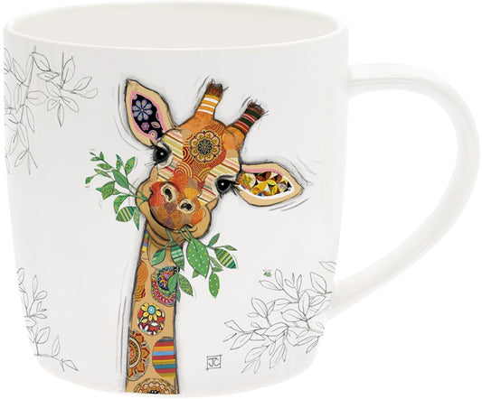 Bug Art Gina Giraffe Mug with presentation box