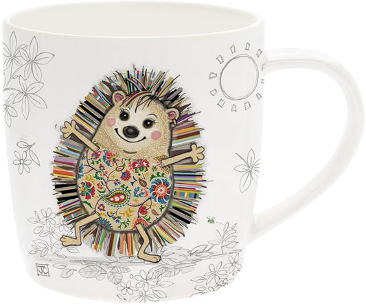 Bug Art Hattie Hedgehog Mug with presentation box