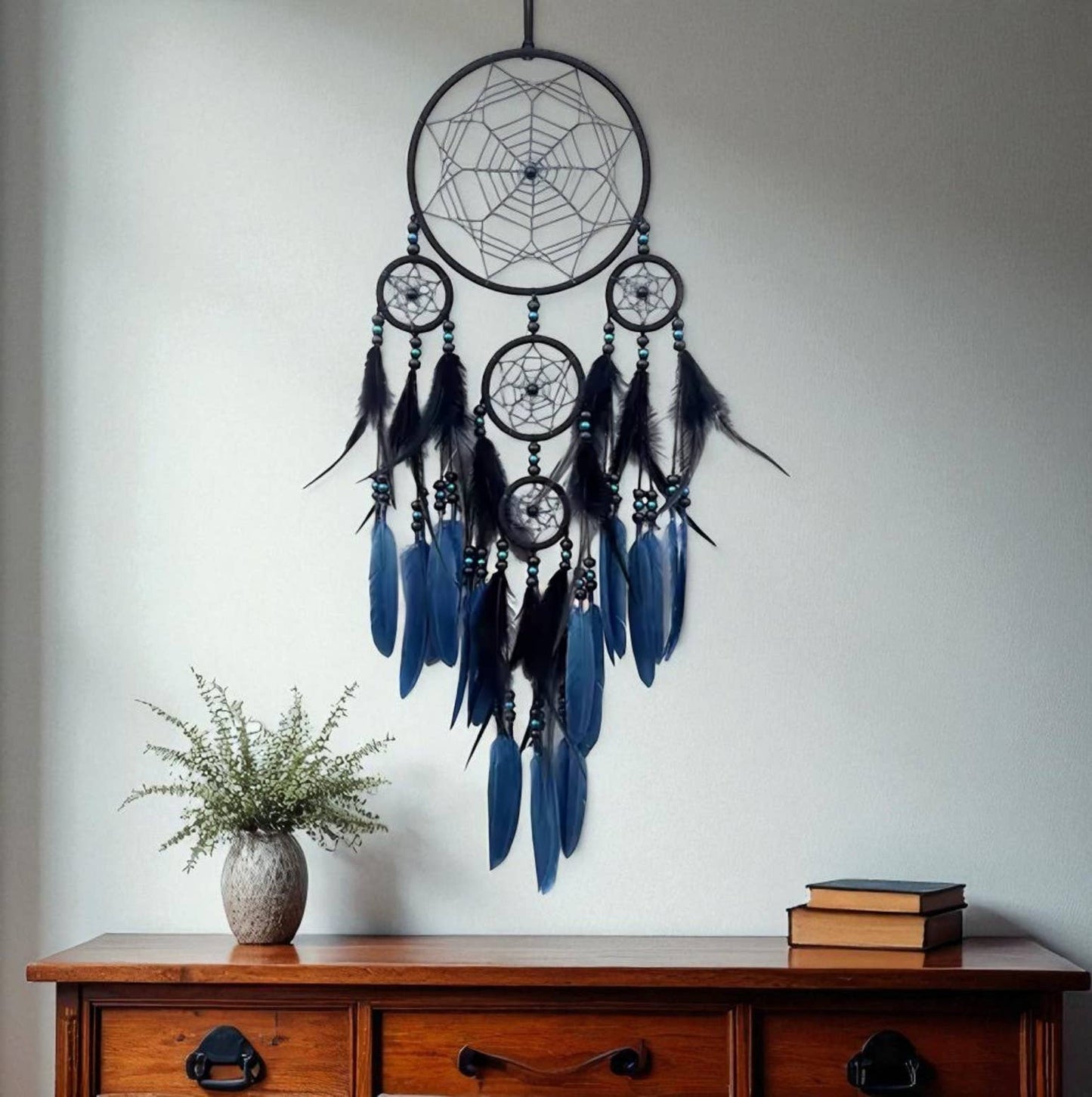 Spider Web Dreamcatcher | Gothic Halloween Wall Décor