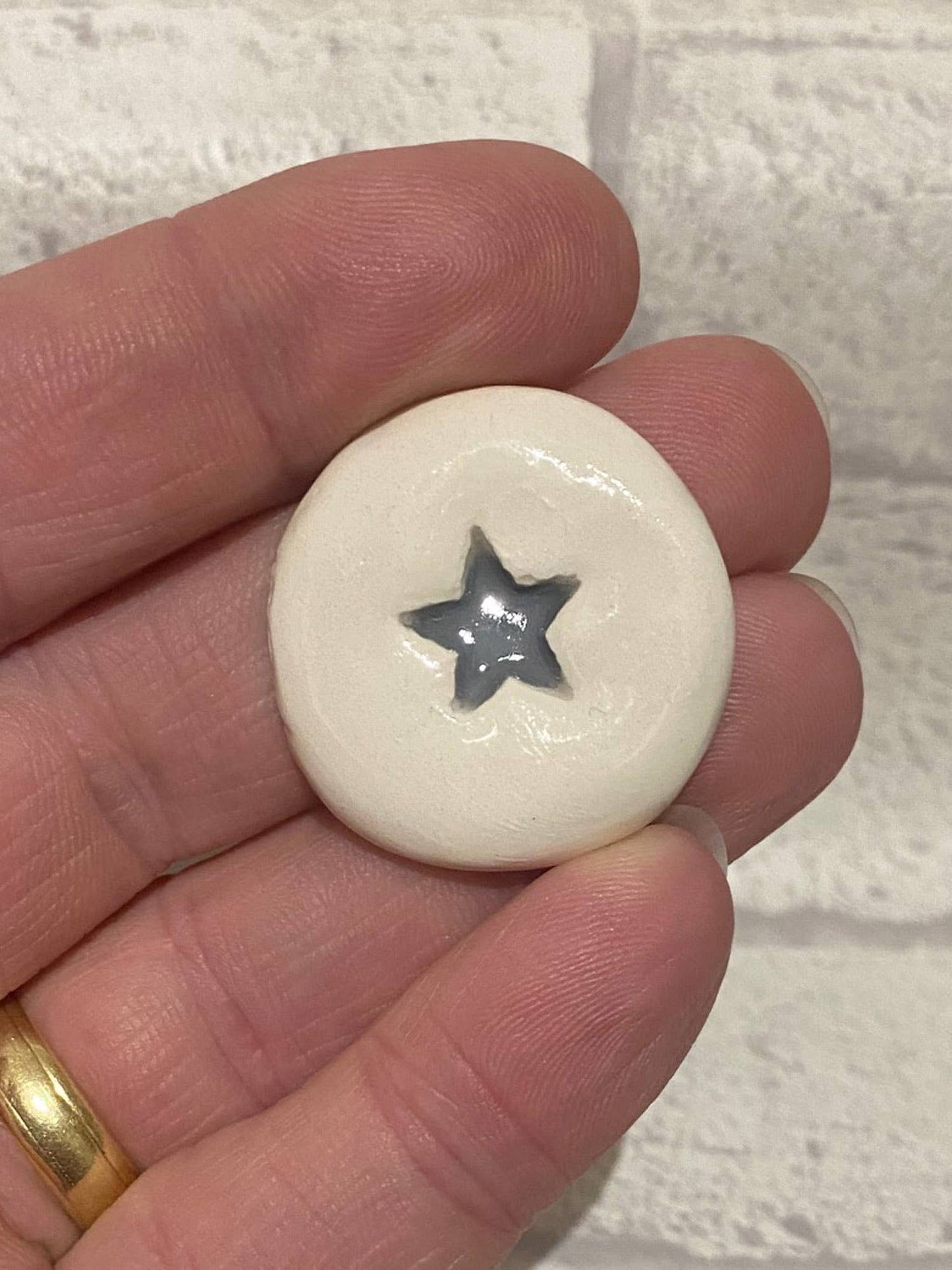 Dad Ceramic Pocket Token Pocket Hug and Card