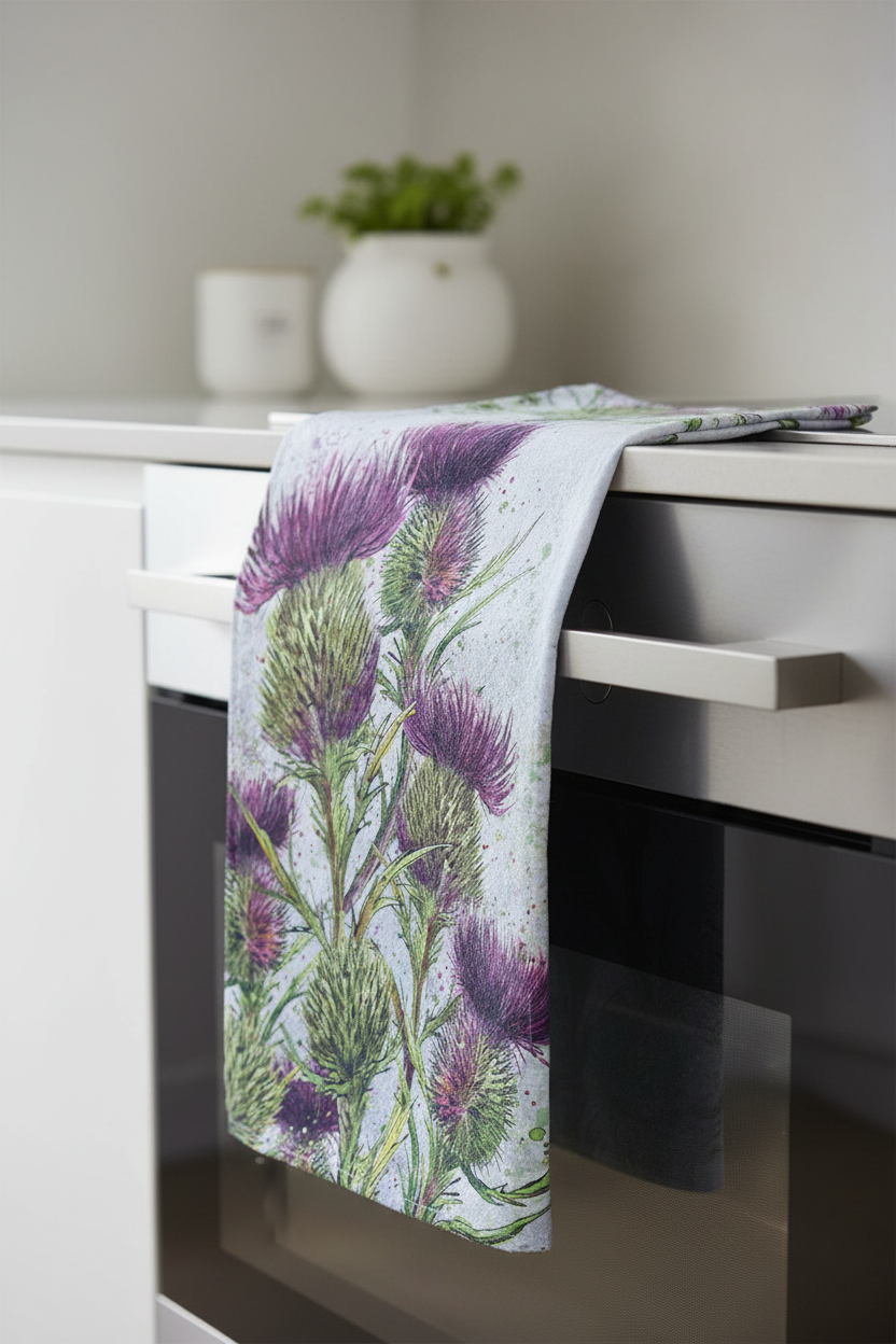 Thistle Tea Towel | Dolly Hot Dogs