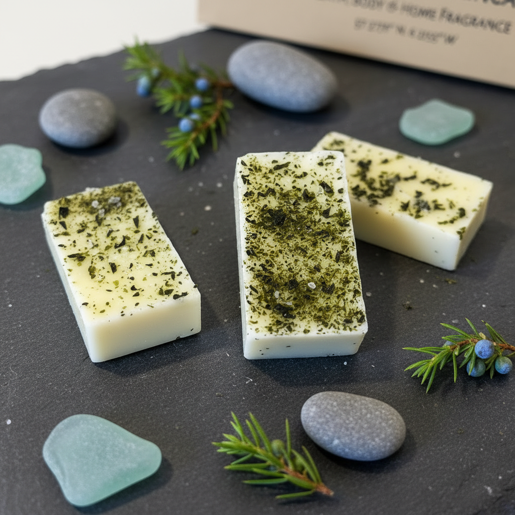 Soy Wax Melts - Seaweed & Juniper - Handcrafted in Isle of Skye