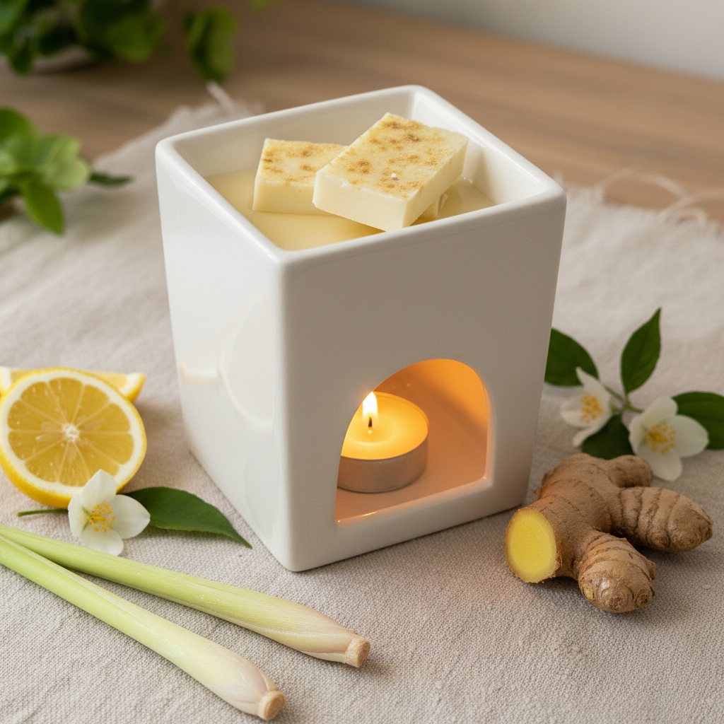 Soy Wax Melts - Lemongrass & Ginger - Handcrafted in Isle of Skye