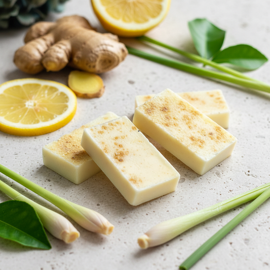 Soy Wax Melts - Lemongrass & Ginger - Handcrafted in Isle of Skye