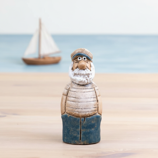 Speckled Boat Man Ornament, 12.8cm