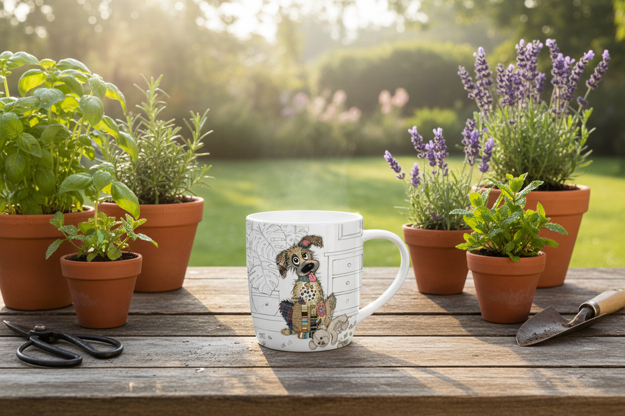 Bug Art Murphy Mutt Mug with presentation box