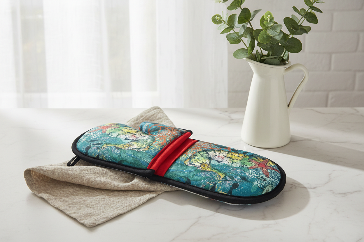 Seahorse & Starfish Oven Glove | Dolly Hot Dogs