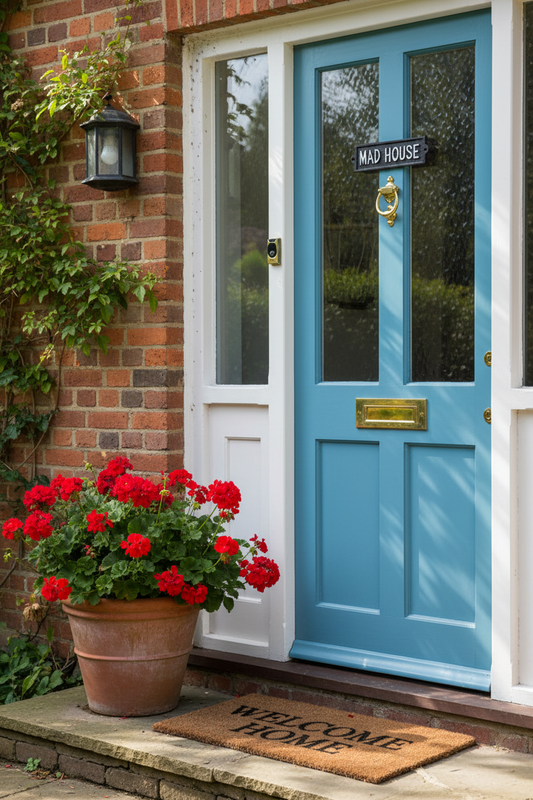 Mad House Cast Iron Wall Sign, 21.8cm