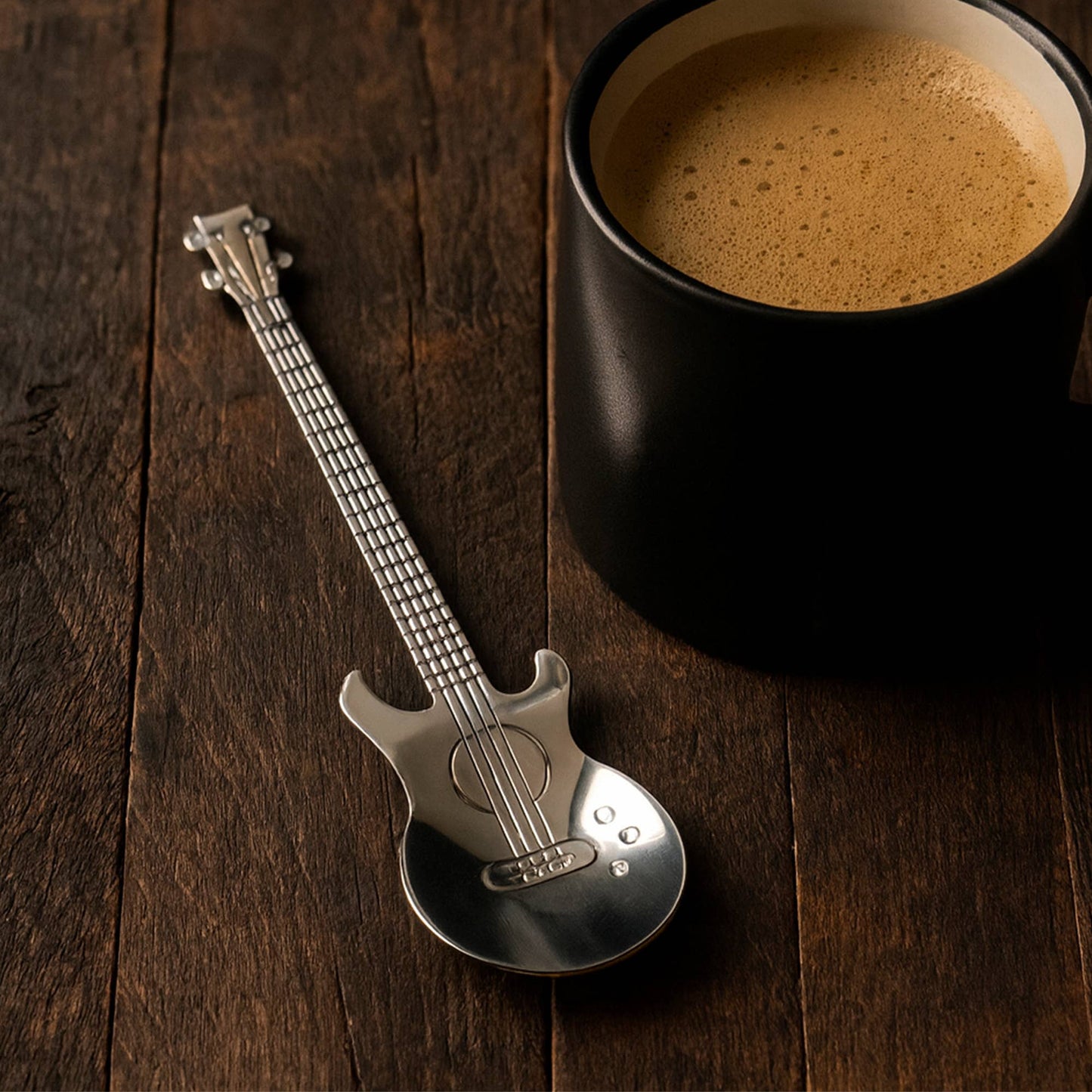 Rhythm & Brews - Set of 4 Guitar Spoons in Gift Box