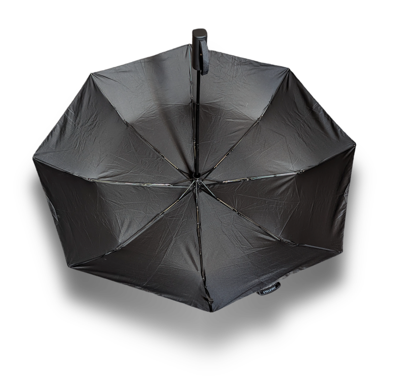 Auto Open & Close Compact Umbrella - Classic Black - L33cm Closed
