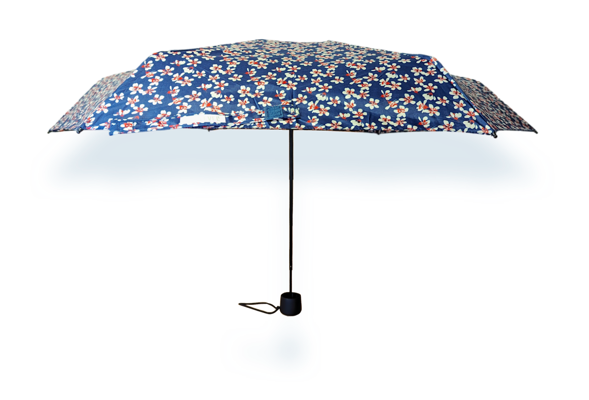 Super Mini Compact Umbrella - 5 Floral Patterns - L18cm Closed