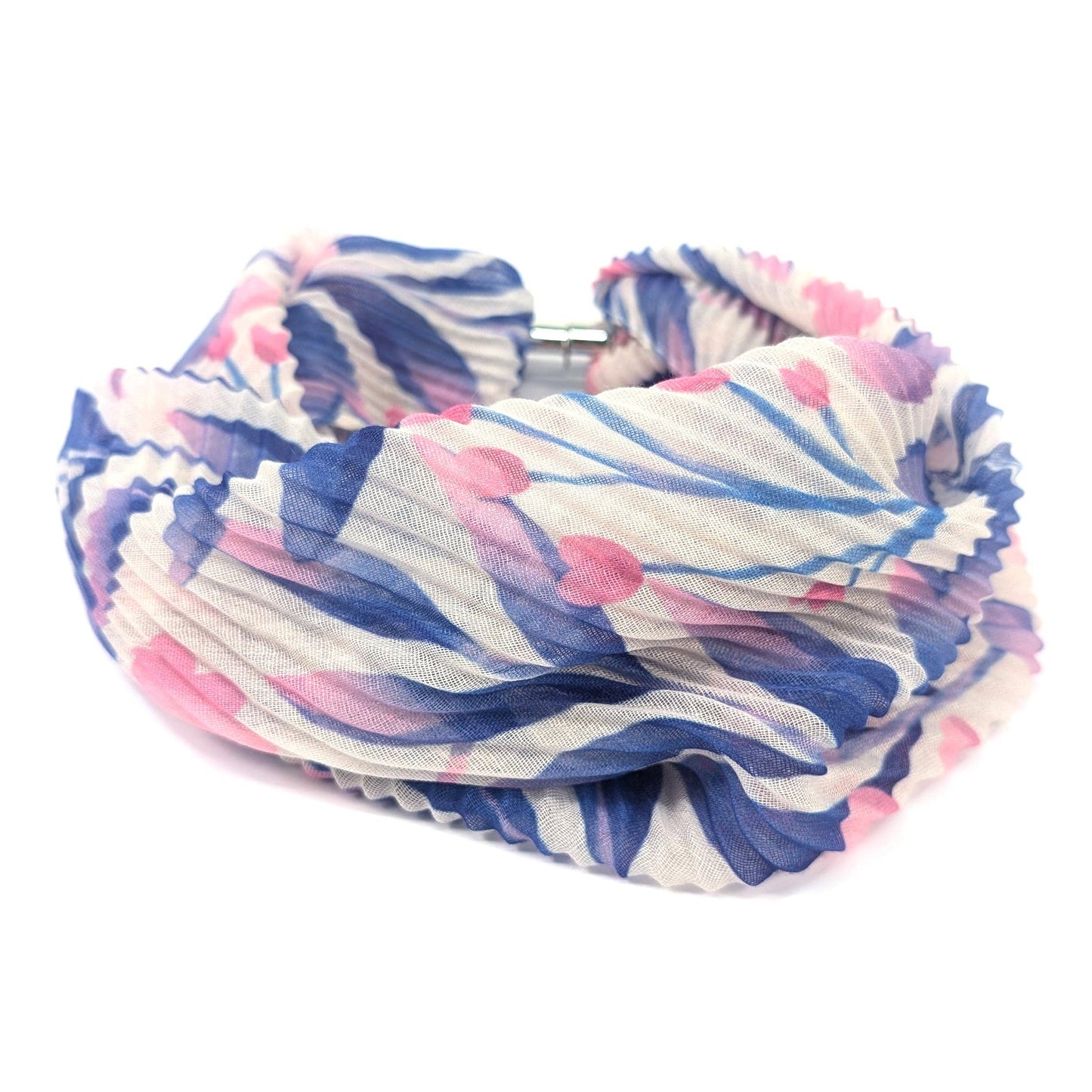 Let Love Bloom Neck Scarf | Magnetic Clasp Snood