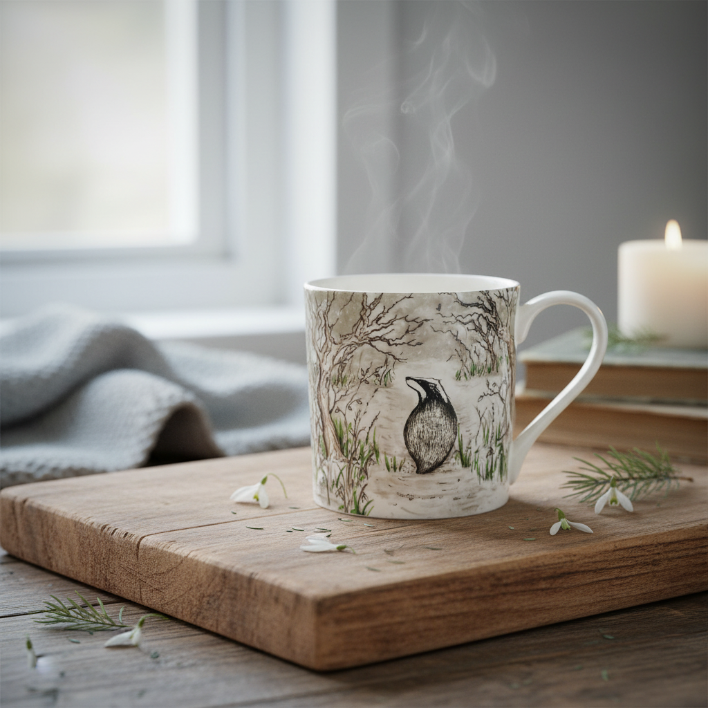 Badger Mug Lifestyle