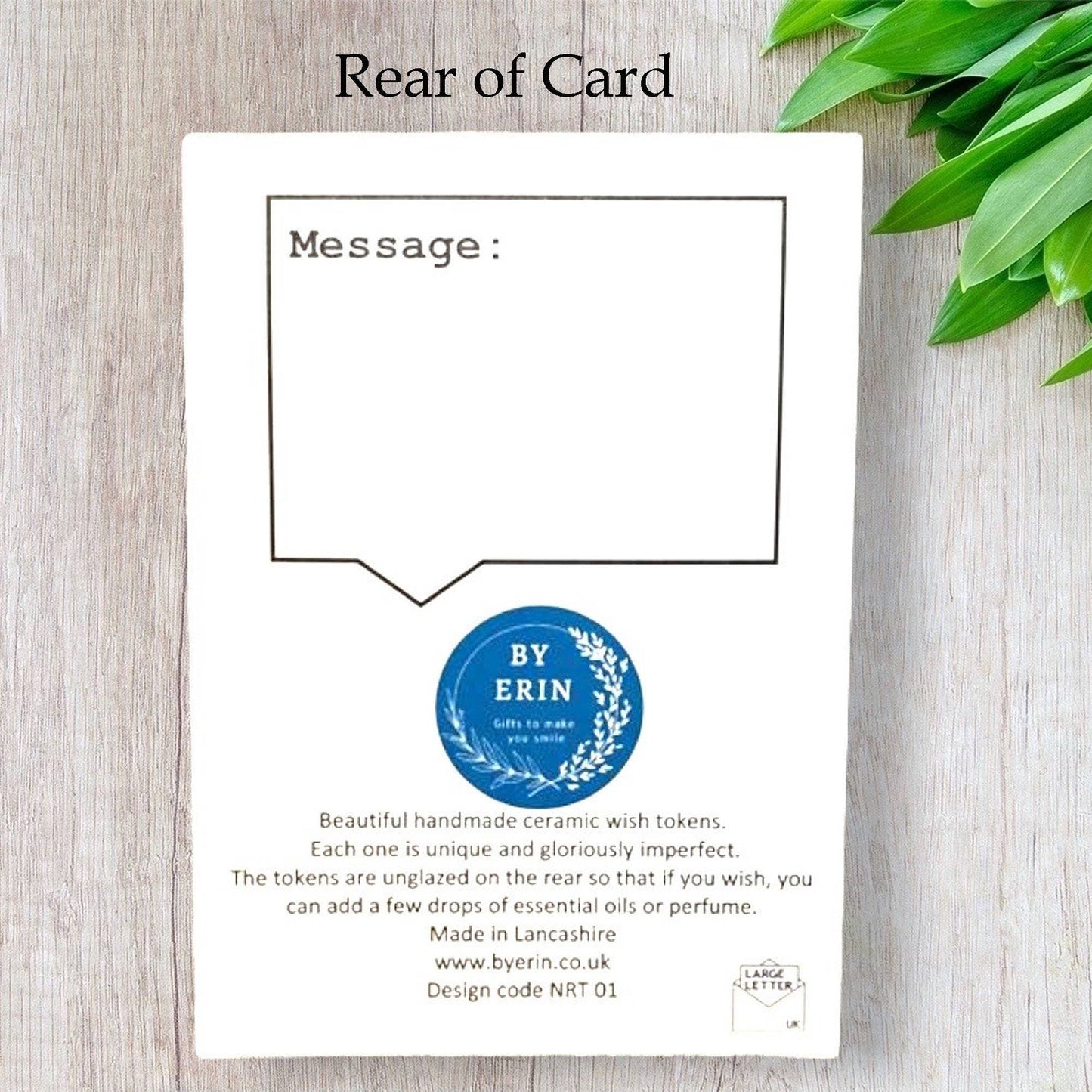 Well Done  Ceramic Pocket Token Pocket Hug and Card
