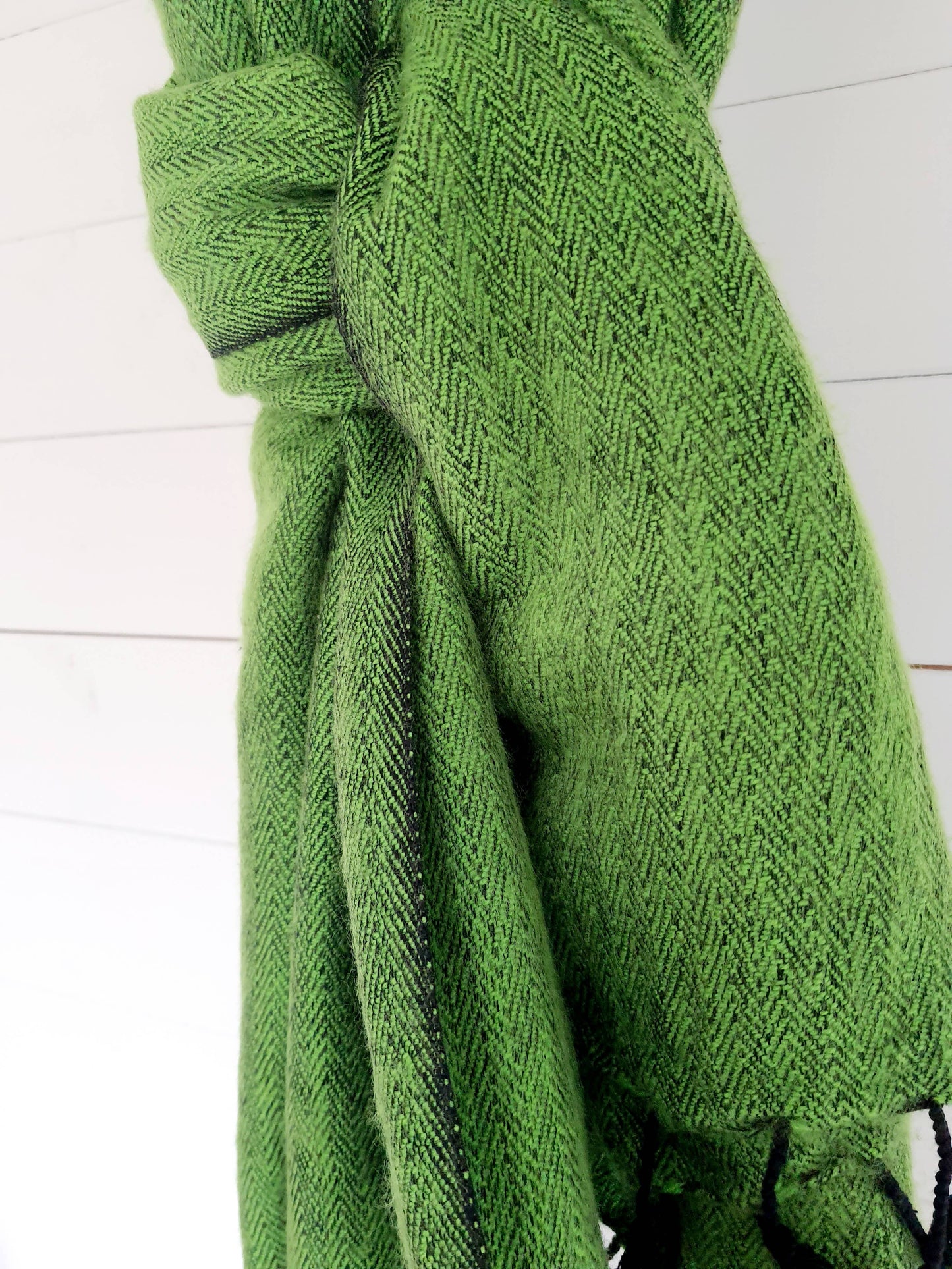 Nepali Herringbone Shawl | Ethically Handloomed